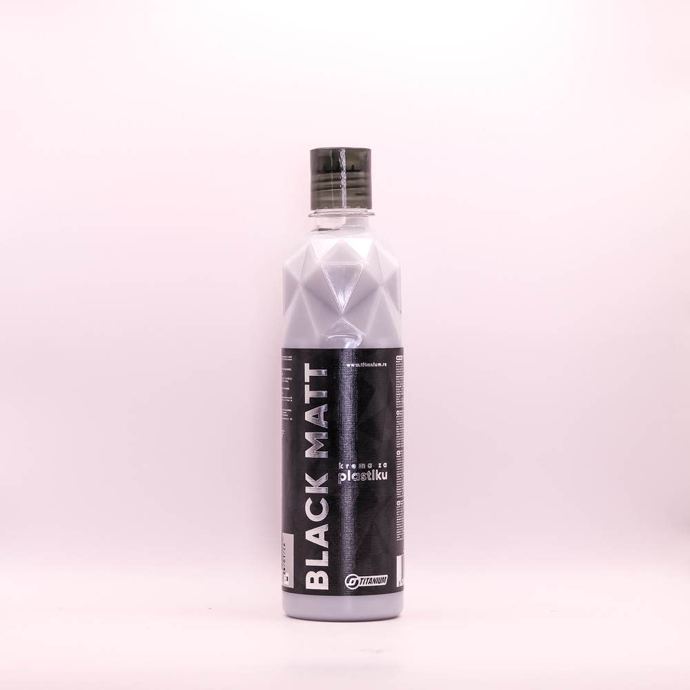 Titanium Black Matt krema za plastiku 500ml Titanium Black Matt krema za plastiku 500ml